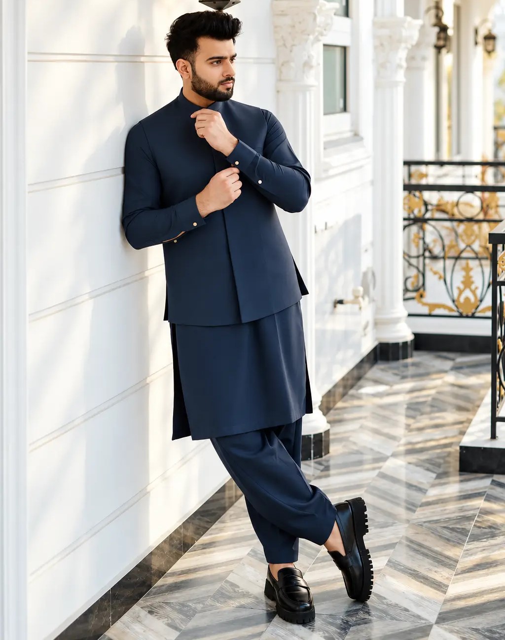 Imported Three Pice Suit