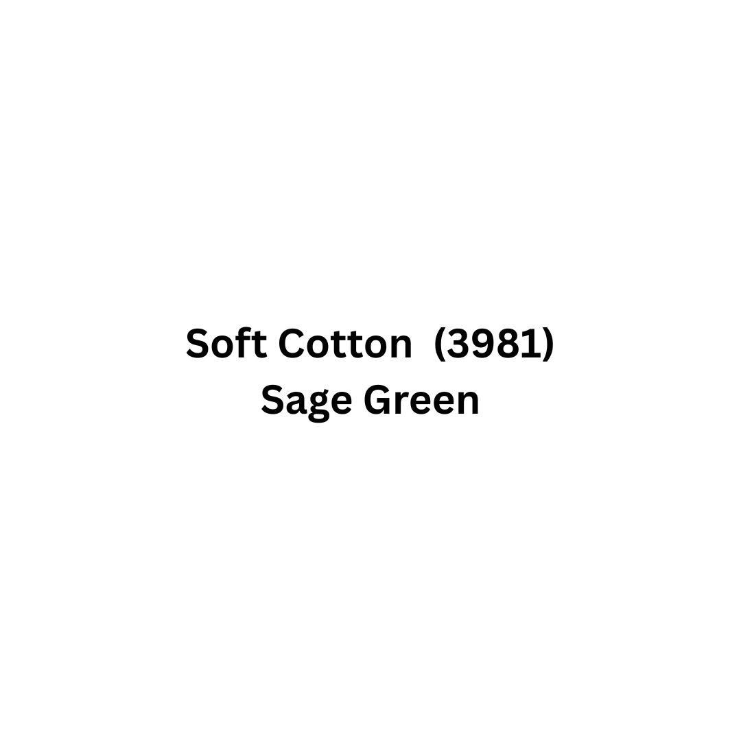 Soft Classic Cotton (3981SG) - Sage Green
