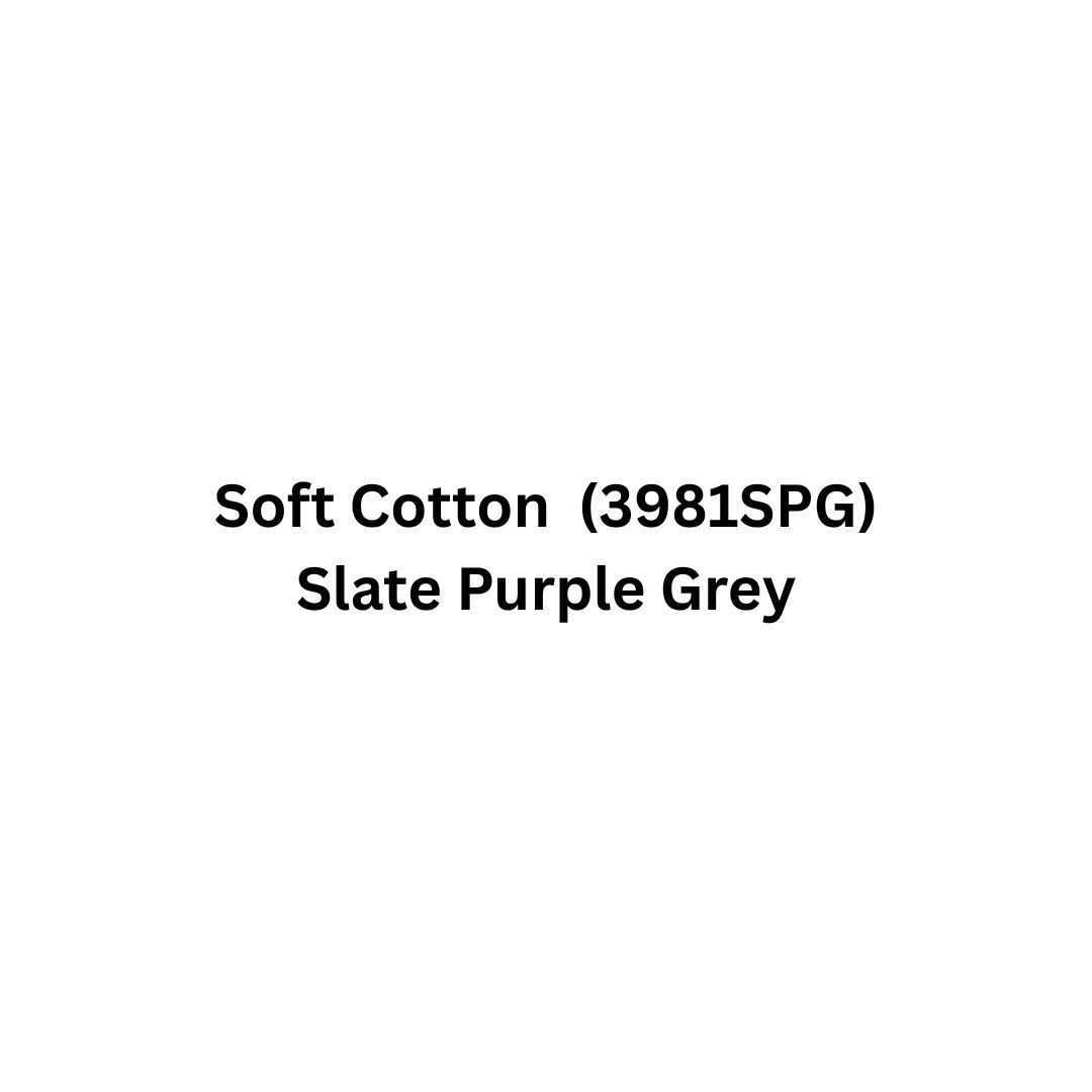 Soft Classic Cotton (3981SPG) - Slate Purple Grey