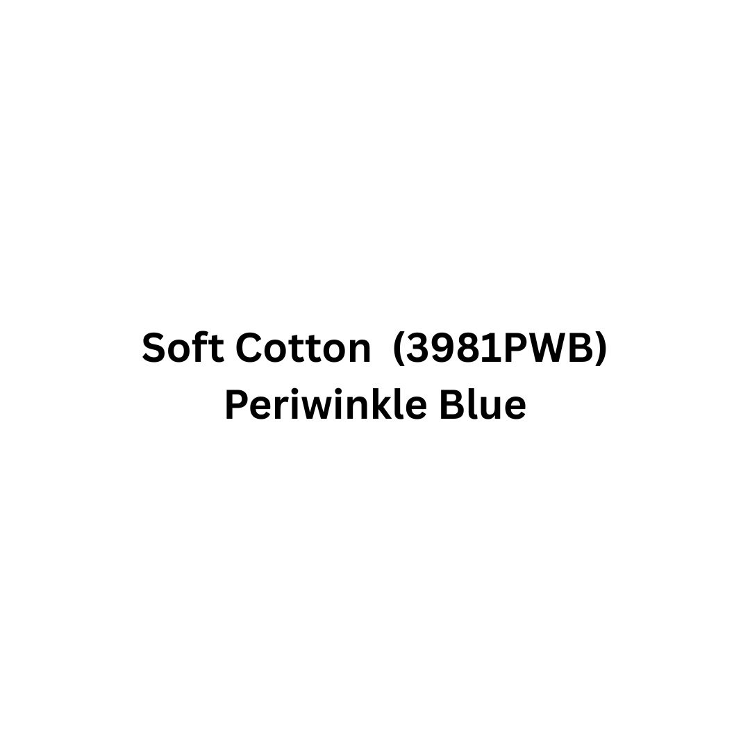 Soft Classic Cotton (3981PB) - Periwinkle Blue