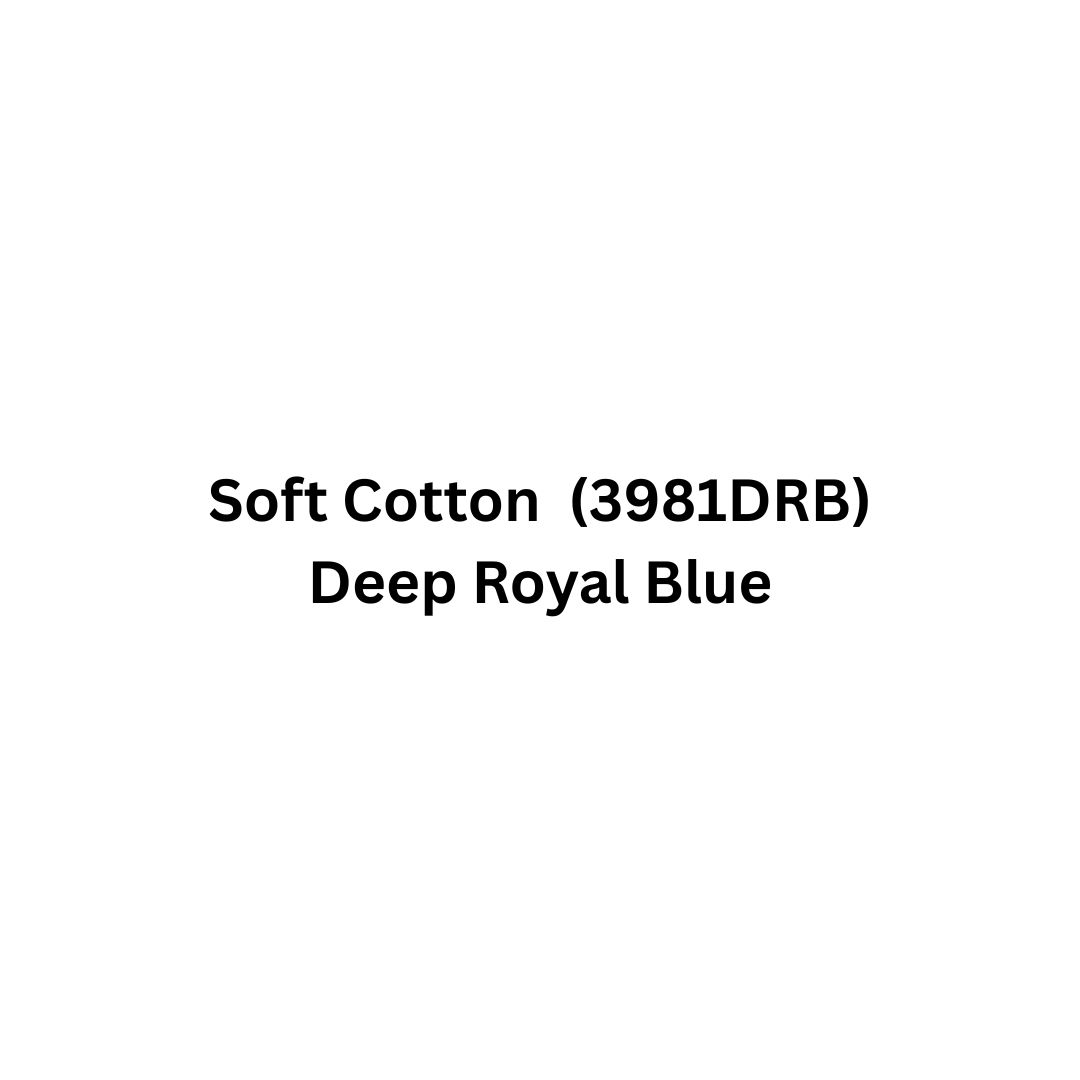 Soft Classic Cotton (3981DRB) - Deep Royal Blue