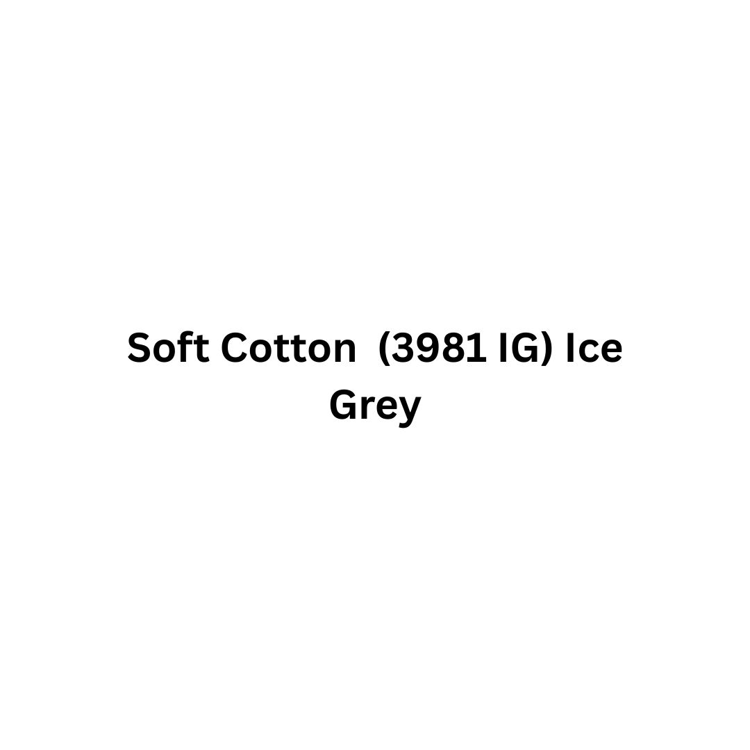 Soft Classic Cotton  (3981IG) - Ice Grey