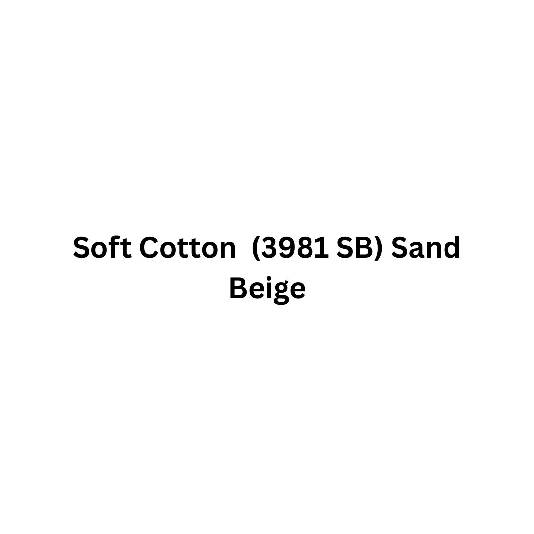 Soft Classic Cotton (3981SB) - Sand Beige